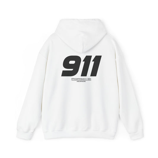 911 Hoodie B&W